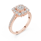 Ladies Ring 19#120033L - Rose Gold - Image