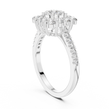 Ladies Ring 19#120033L - White Gold - Image