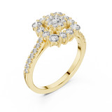 Ladies Ring 19#120033L - Yellow Gold - Image