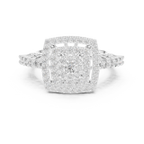 Ladies Ring 19#120034L - White Gold - Image