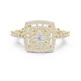 Ladies Ring 19#120034L - Yellow Gold - Image