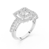 Ladies Ring 19#120034L - White Gold - Image
