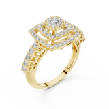 Ladies Ring 19#120034L - Yellow Gold - Image