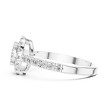 Ladies Ring 19#120035L - White Gold - Image