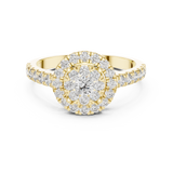 Ladies Ring 19#120035L - Yellow Gold - Image