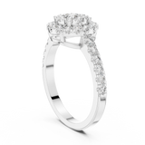 Ladies Ring 19#120035L - White Gold - Image