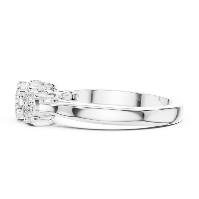 Ladies Ring 19#120036L - White Gold - Image