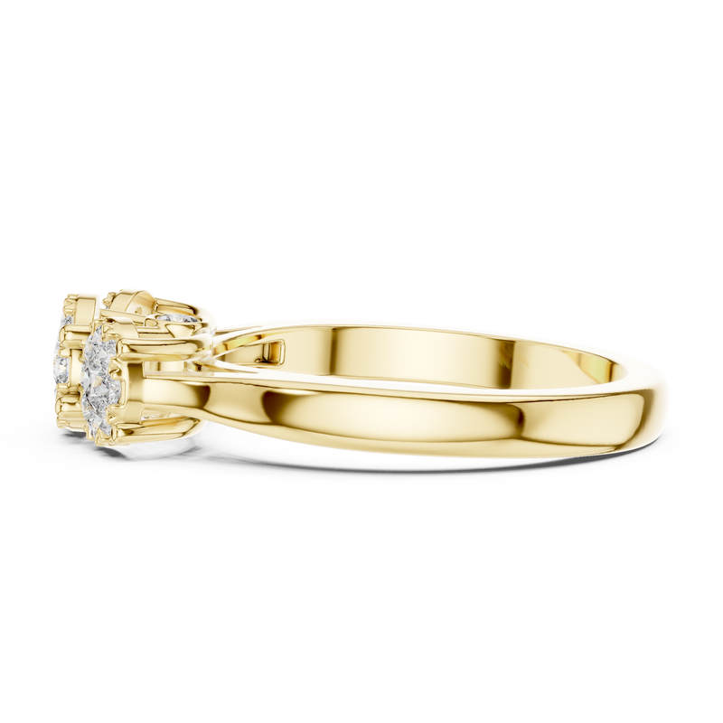 Ladies Ring 19#120036L - Yellow Gold - Image