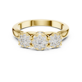 Ladies Ring 19#120036L - Yellow Gold - Image