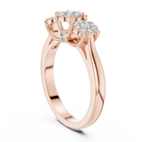 Ladies Ring 19#120036L - Rose Gold - Image