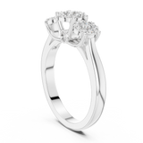 Ladies Ring 19#120036L - White Gold - Image