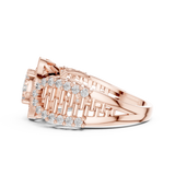 Ladies Ring 19#120037L - Rose Gold - Image