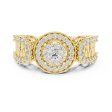 Ladies Ring 19#120037L - Yellow Gold - Image