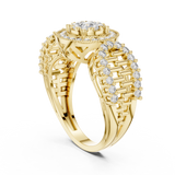 Ladies Ring 19#120037L - Yellow Gold - Image