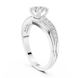 Ladies Ring 19#120039L - White Gold - Image