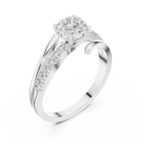 Ladies Ring 19#120039L - White Gold - Image