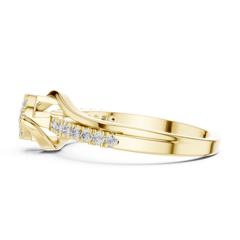 Ladies Ring 19#120040L - Yellow Gold - Image