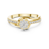Ladies Ring 19#120040L - Yellow Gold - Image