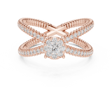 Ladies Ring 19#120041L@7 - Rose Gold - Image