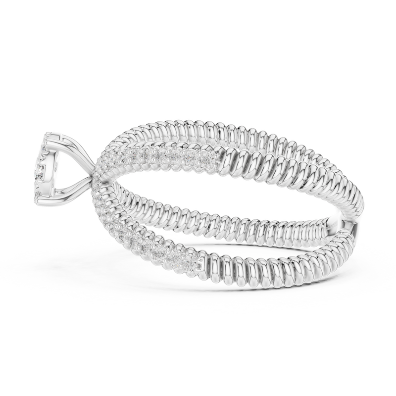 Ladies Ring 19#120041L@7 - White Gold - Image