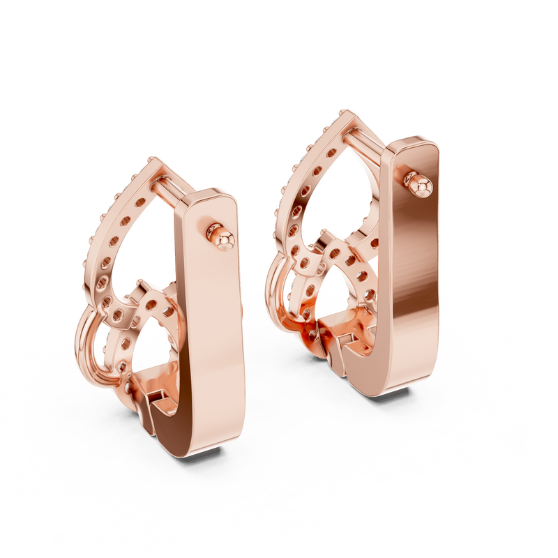Earring 19@7 - Rose Gold - Image