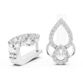 Earring 19@7 - White Gold - Image