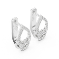 Earring 19@7 - White Gold - Image