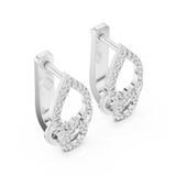 Earring 19@7 - White Gold - Image