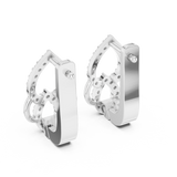 Earring 19@7 - White Gold - Image