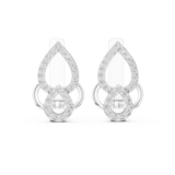 Earring 19@7 - White Gold - Image