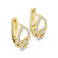 Earring 19@7 - Yellow Gold - Image