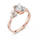 Ladies Ring 20#10002L - Rose Gold - Image