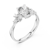 Ladies Ring 20#10002L - White Gold - Image