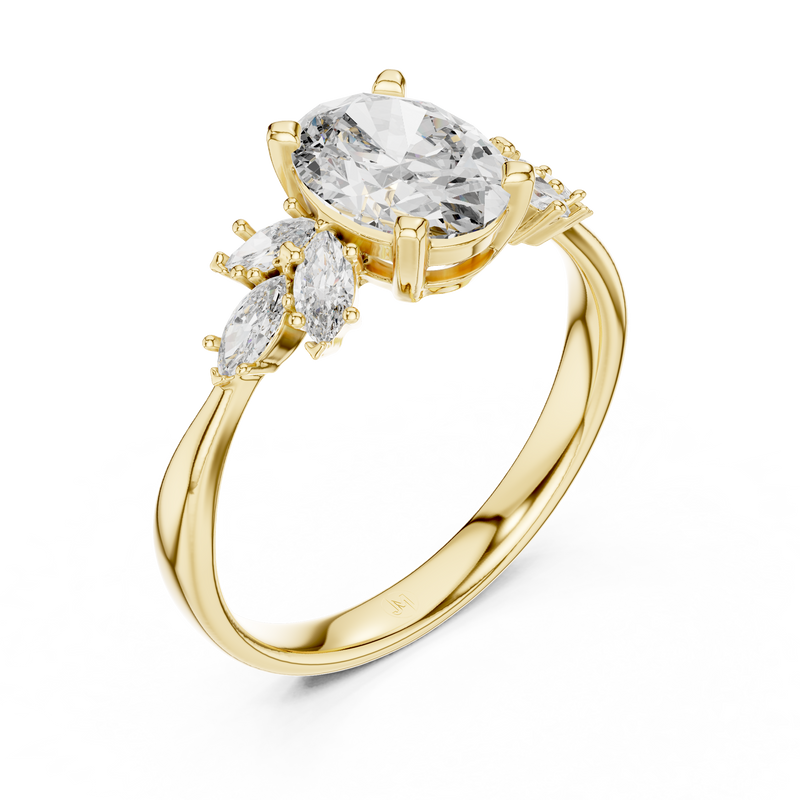 Ladies Ring 20#10002L - Yellow Gold - Image