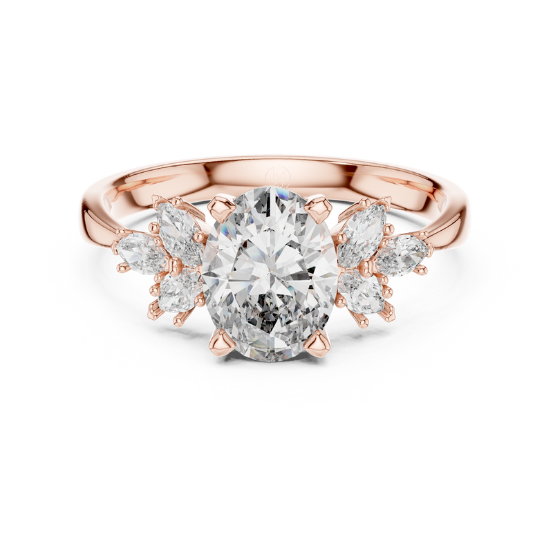 Ladies Ring 20#10002L - Rose Gold - Image