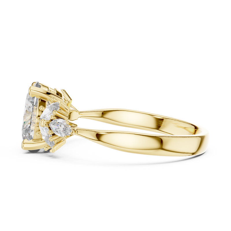 Ladies Ring 20#10002L - Yellow Gold - Image