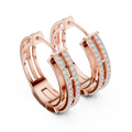 Earring 21@7 - Rose Gold - Image