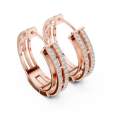 Earring 21@7 - Rose Gold - Image