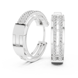 Earring 21@7 - White Gold - Image