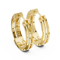 Earring 21@7 - Yellow Gold - Image