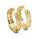 Earring 21@7 - Yellow Gold - Image