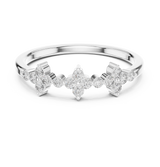 Ladies Ring 22@7 - White Gold - Image
