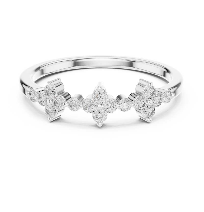 Ladies Ring 22@7 - White Gold - Image
