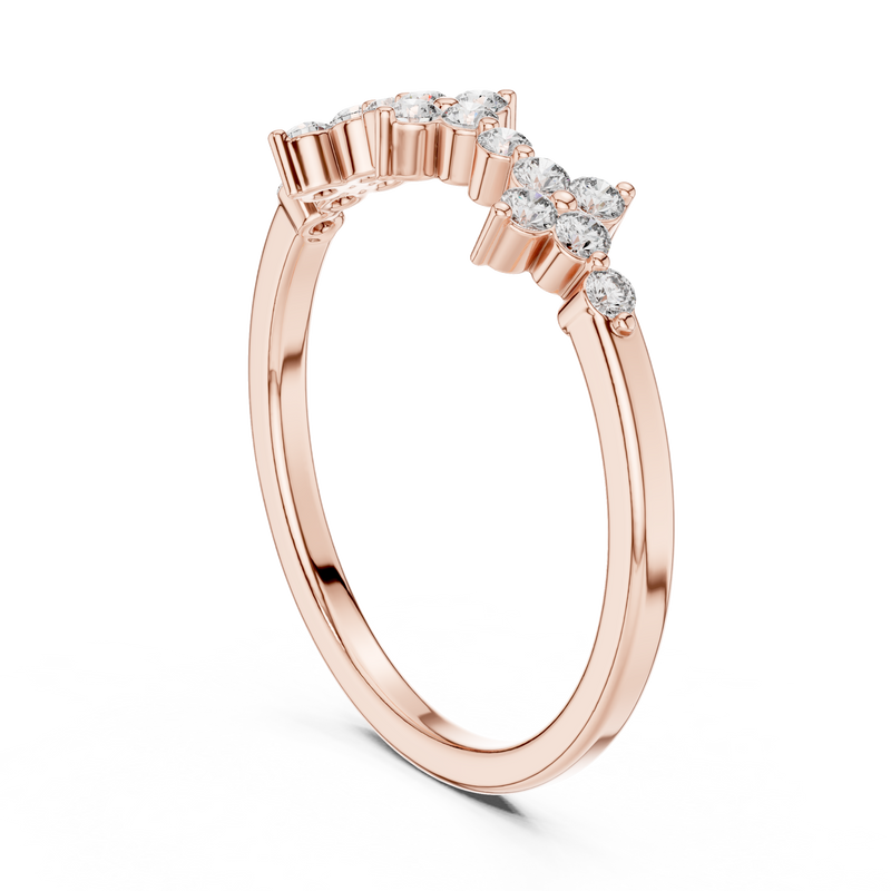 Ladies Ring 22@7 - Rose Gold - Image