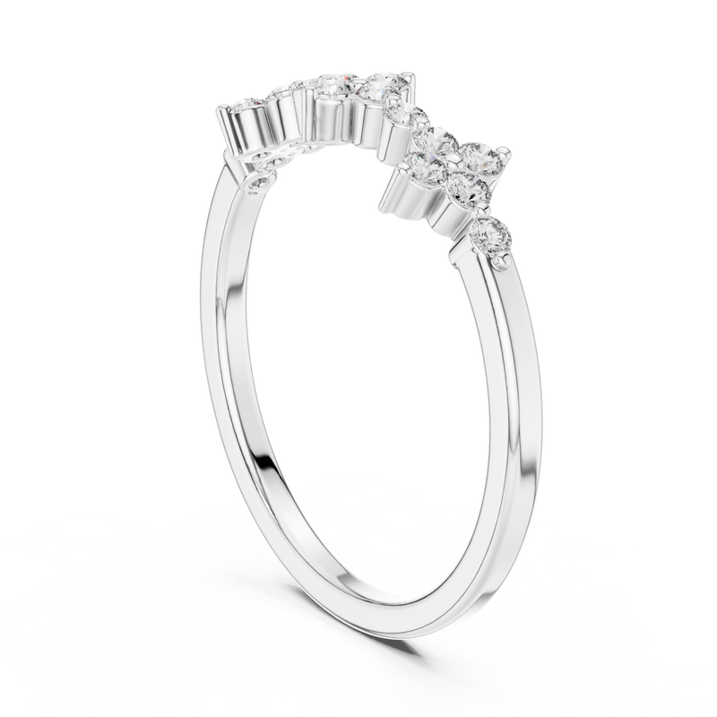 Ladies Ring 22@7 - White Gold - Image