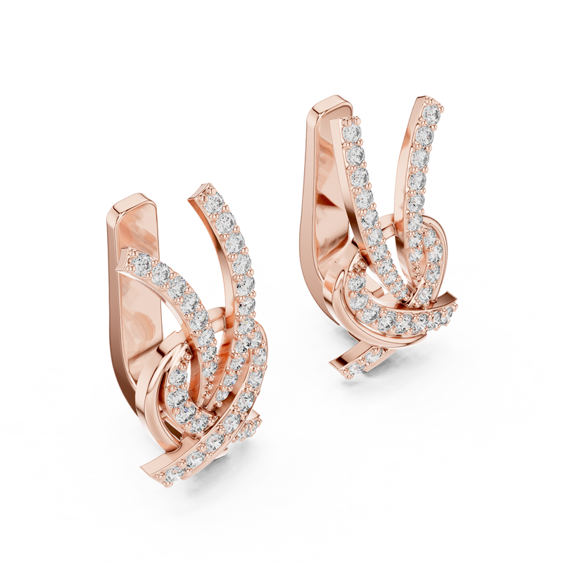 Earring 26@7 - Rose Gold - Image