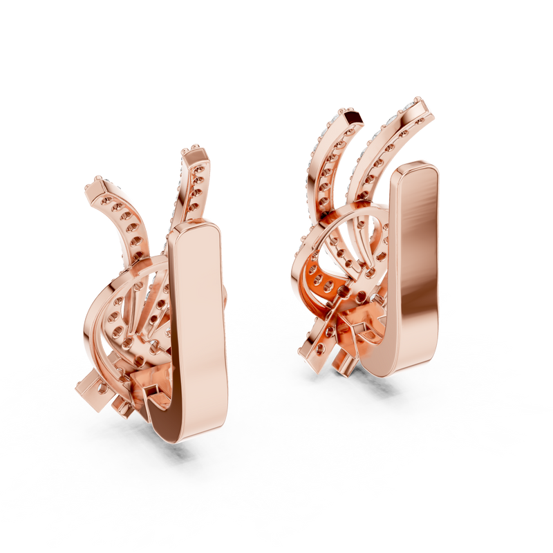 Earring 26@7 - Rose Gold - Image