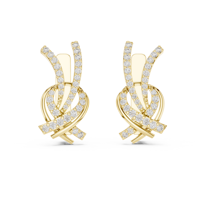 Earring 26@7 - Yellow Gold - Image