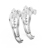 Earring 27@7 - White Gold - Image