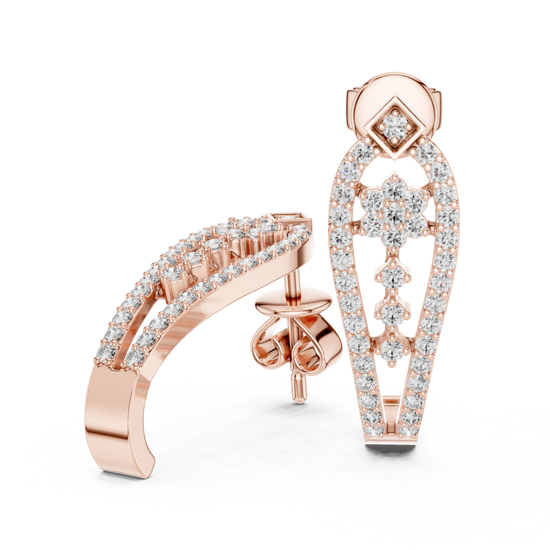 Earring 28@7 - Rose Gold - Image